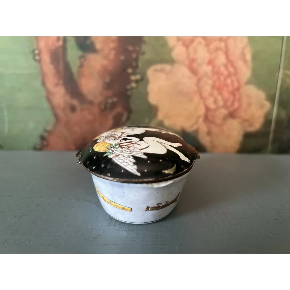 Chinemel B. Yee Celestial Musical Angels Enamel Trinket Box